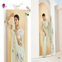 HT Venice Flora Wholesale Georgette With Brush Print Ethnic Sarees