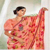 Aditya Alveera Savera Vol-15 Wholesale Beautiful Printed Lace Border Sarees