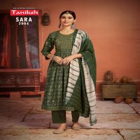 Taniksh Sara Vol-2 Wholesale Nyra Cut Kurti With Pant And Dupatta