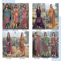 Pakiza Gulnaz Vol-26 Wholesale Heavy Kashmiri Silk With Seroski Work Dress Material