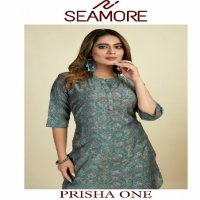 Seamore Prisha One Wholesale Women Kurta With Pant