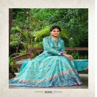 Virasat Flora Wholesale Killer Silk Gown With Dupatta
