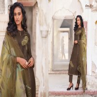 Omtex Ishqia Wholesale Daisy Silk With Hand Work Salwar Suits