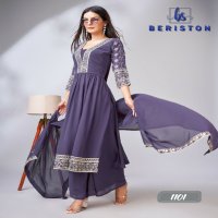 BERISTON VOL 11 FULLSTITCH MULTI SEQUENCE WORK KURTI PANT DUPATTA CATALOG