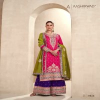 Aashirwad Rayana Wholesale Premium Silk Free Size Stitched Suits
