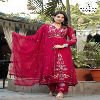 Afsana Kasida Wholesale Foux Georgette Readymade Salwar Suits