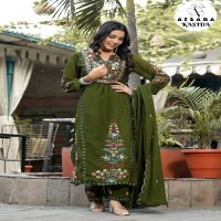 Afsana Kasida Wholesale Foux Georgette Readymade Salwar Suits