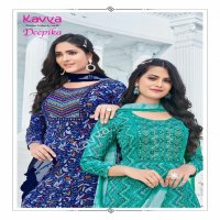 Kavya Deepika Vol-9 Wholesale Ready Made 3 Piece Dresses