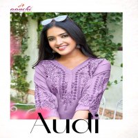 AANCHI AUDI STITCHED AMAZING EMBROIDERY SHORT TOP