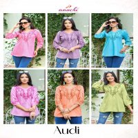 AANCHI AUDI STITCHED AMAZING EMBROIDERY SHORT TOP
