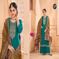 Fourdots Loren Wholesale Pure Simar Silk With Work Dress Material