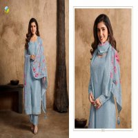 Vinay Kaseesh Suhana Wholesale Embroidered Dola Top Straight Salwar Suits