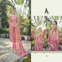 Adans Libas Naira Vol-28 Wholesale Pure Cotton With Self Embroidery Work Dress Material