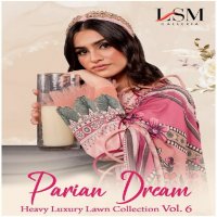 LSM PARIAN DREAM HEAVY LUXURY LAWN COLLECTION VOL 6 WHOLESALE DRESS