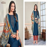 VIshnu Evanka Vol-6 Wholesale Roman Silk Dress Material