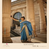 RAJTEX KHADDI SILK 348001-348008 HANDLOOM WEAVING SAREES ONLINE TRADER