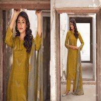 Omtex Anmoli Wholesale Russian Silk With Embroidery Hand Work Salwar Suits