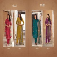 Omtex Anmoli Wholesale Russian Silk With Embroidery Hand Work Salwar Suits