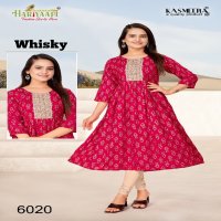 Hariyaali Whisky Vol-6 Wholesale Umbrella Style Kurtis Combo