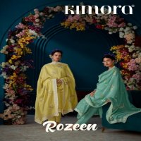KIMORA HEER ROZEEN EXCLUSIVE COLLECTION DESIGNER FESTIVE WEAR DRESS MATERIAL