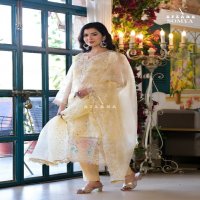 Afsana Somya Gold Wholesale Readymade Pakistani Concept Suits Combo