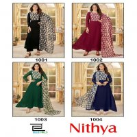 Blue Hills Nithya Wholesale Designer Georgette Print Kurtis With Pant And Dupatta
