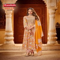 Taniksh Srija Vol-5 Wholesale Ghera Style Top With Pant And Dupattas