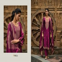 Ibiza Zarin Wholesale Pure Banglory Silk Jacquard With Work Salwar Suits
