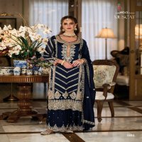 Eba Muscat Wholesale Premium Silk With Embroidery Work Readymade Suits
