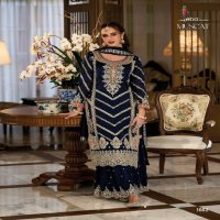 Eba Muscat Wholesale Premium Silk With Embroidery Work Readymade Suits