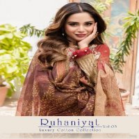 Ruhaniyat Vol-3 Wholesale Luxury Cotton Collection Dress Material