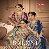 Taniksh Saloni Vol-1 Wholesale Hand Work And Neck Work Readymade Suits