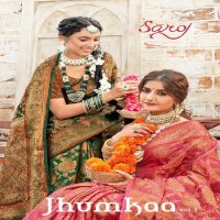 Saroj Jhumkaa Vol-3 Wholesale Soft Fancy Organza Sarees