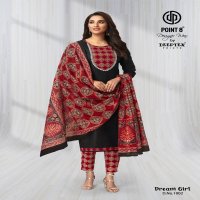Deeptex By Point 8 Dream Girl Vol-1 Wholesale Pure Cotton Kurtis With Pants And Dupatta