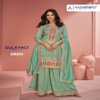 Aashirwad Gulkand Amaya Wholesale Full Stitched Free Size Stitched Suits