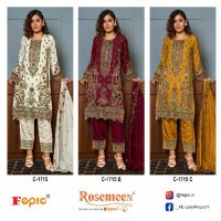 Fepic Rosemeen C-1715 Wholesale Pakistani Concept Pakistani Suits