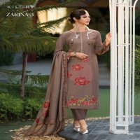 Kilory Zarina Vol-3 Wholesale Pure Viscose Muslin With Fancy Embroidery Salwar Suits
