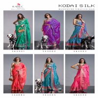 Rajtex Kodai Silk Wholesale Handwoven Weaving Silk Festive Sarees