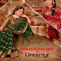 Lifestyle Anuradha Silk Vol-1 Wholesale Nylon Raw Silk Sarees