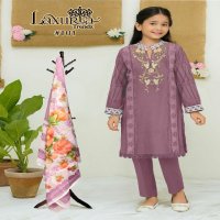 Laxuria LT-101 Wholesale Kids Special Luxury Pret Formal Wear Collection