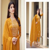 Sweety Bite Vol-2 Wholesale Fancy Silk Base Work Kurtis With Pant And Dupatta