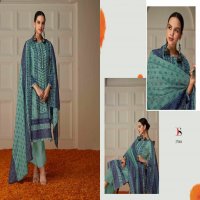 Deepsy Bin Saeed Vol-6 Wholesale Pure Cotton With Heavy Embroidery Dress Material