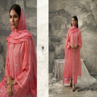 T AND M DESIGNER INDIAN HERITAGE AMAZING LINEN DIGITAL PRINT WITH HANDWORK DRESS MATERIAL