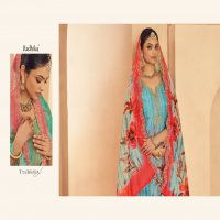 Radhika Azara Shezlin Wholesale Organza Digital Embroidery Work Dress Material