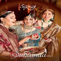 Saroj Sunainaa Vol-1 Wholesale Oreganza Rich Pallu Sarees