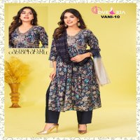 Dveeja Vani Series Wholesale Alia Cut Concept 3 Piece Salwar Suits Combo