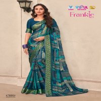 Vipul Frankie Vol-3 Wholesale Vibrant Chiffon Sarees Catalog