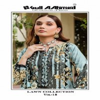 Gull Aahmed Lawn Collection Vol-18 Wholesale Pure Lawn Dress Material