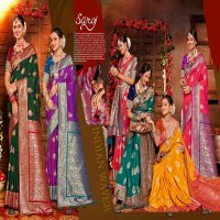 Saroj Kaushaliya Vol-2 Wholesale Silk With Heavy Swaroski Work Ethnic Sarees