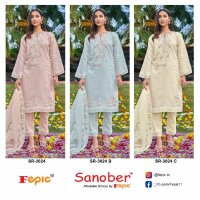 Fepic Sanober SR-3024 Wholesale Readymade Pakistani Concept Suits